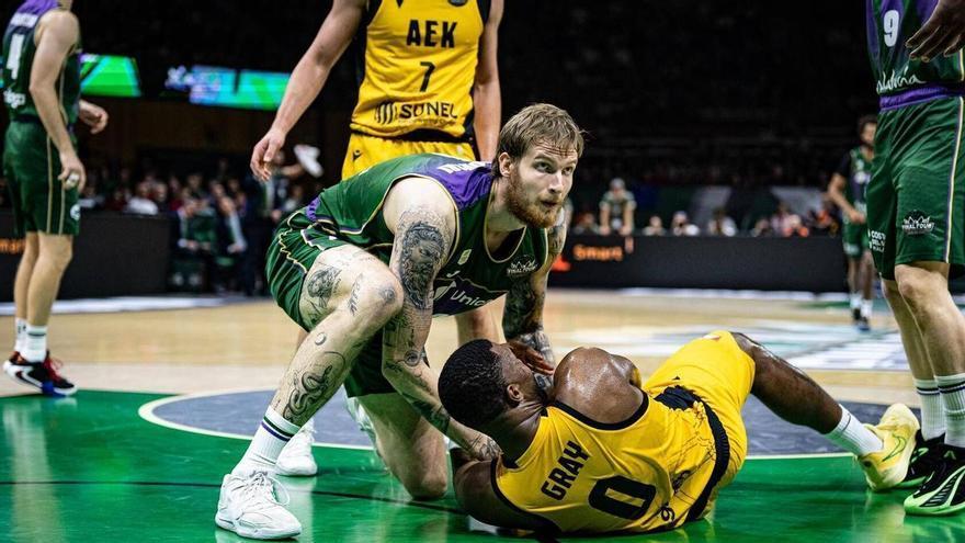 Unicaja 65-78 AEK: Fin de ciclo