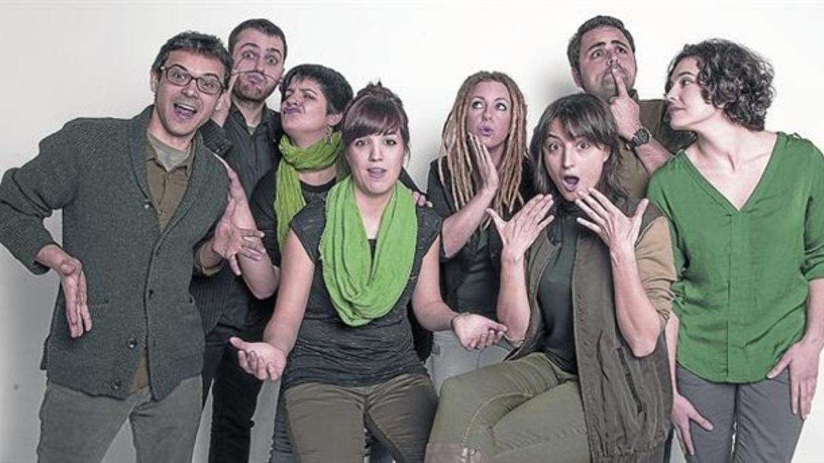 El grupo coral Ol'Green, que fue finalista en el concurso de TV3 'Oh Happy Day', abrirá hoy la fiesta mayor.