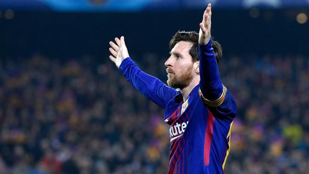 Leo Messi quiere seguir con su racha goleadora ante la Roma