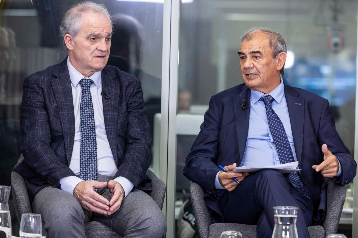 Juan Antonio Pedreño, durante una de sus intervenciones.