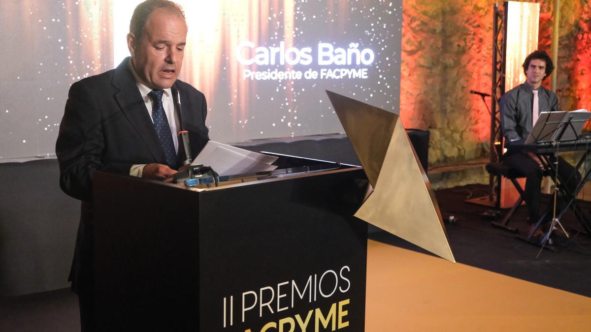 Presidente de Facpyme, Carlos Baño.
