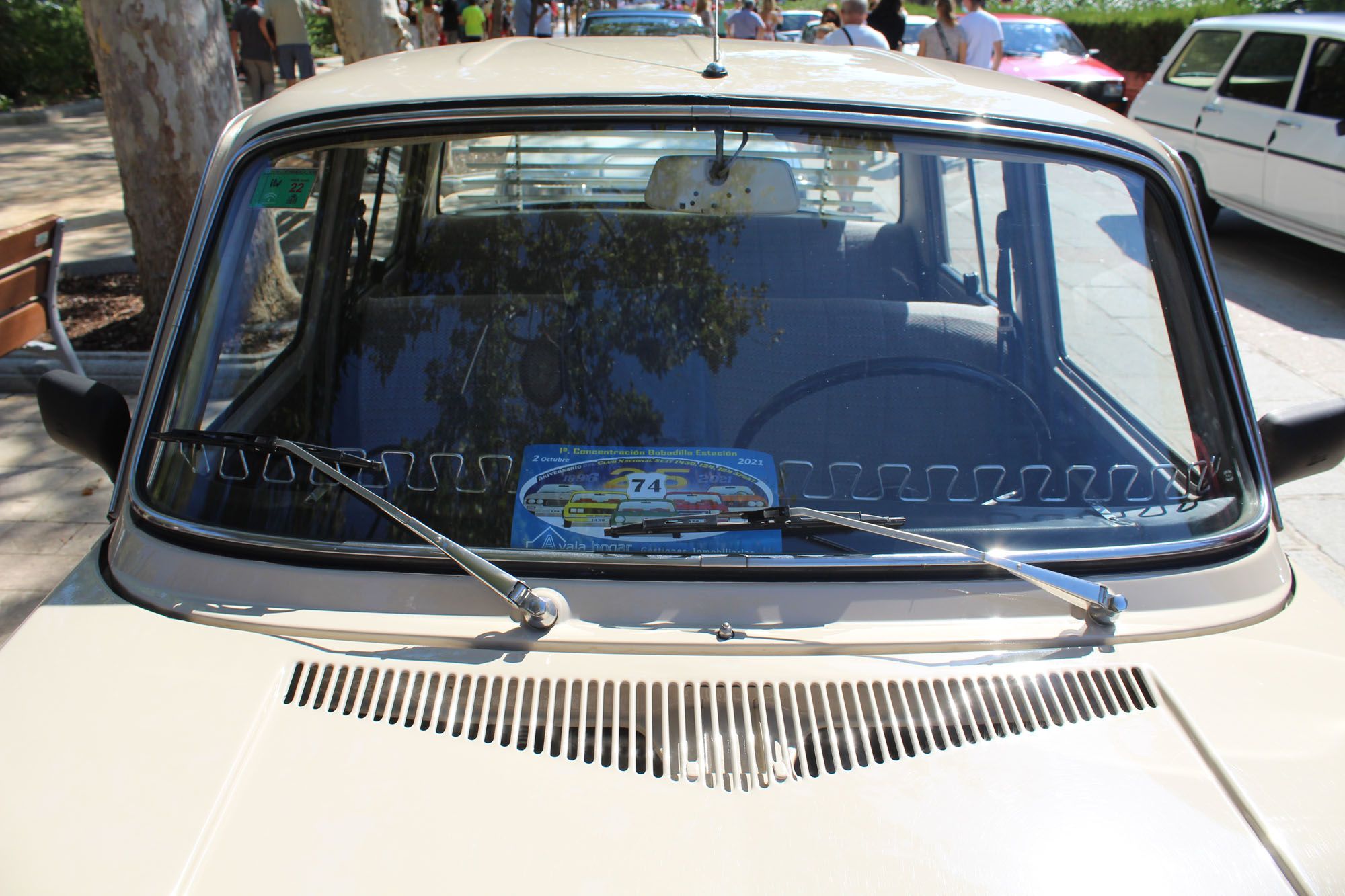 Concentración de coches clásicos en Antequera