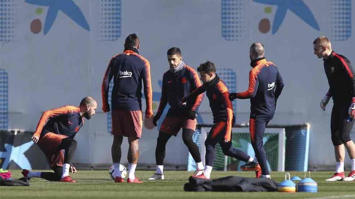 El Bareclona ha empezado a preparar el partido ante el Eibar