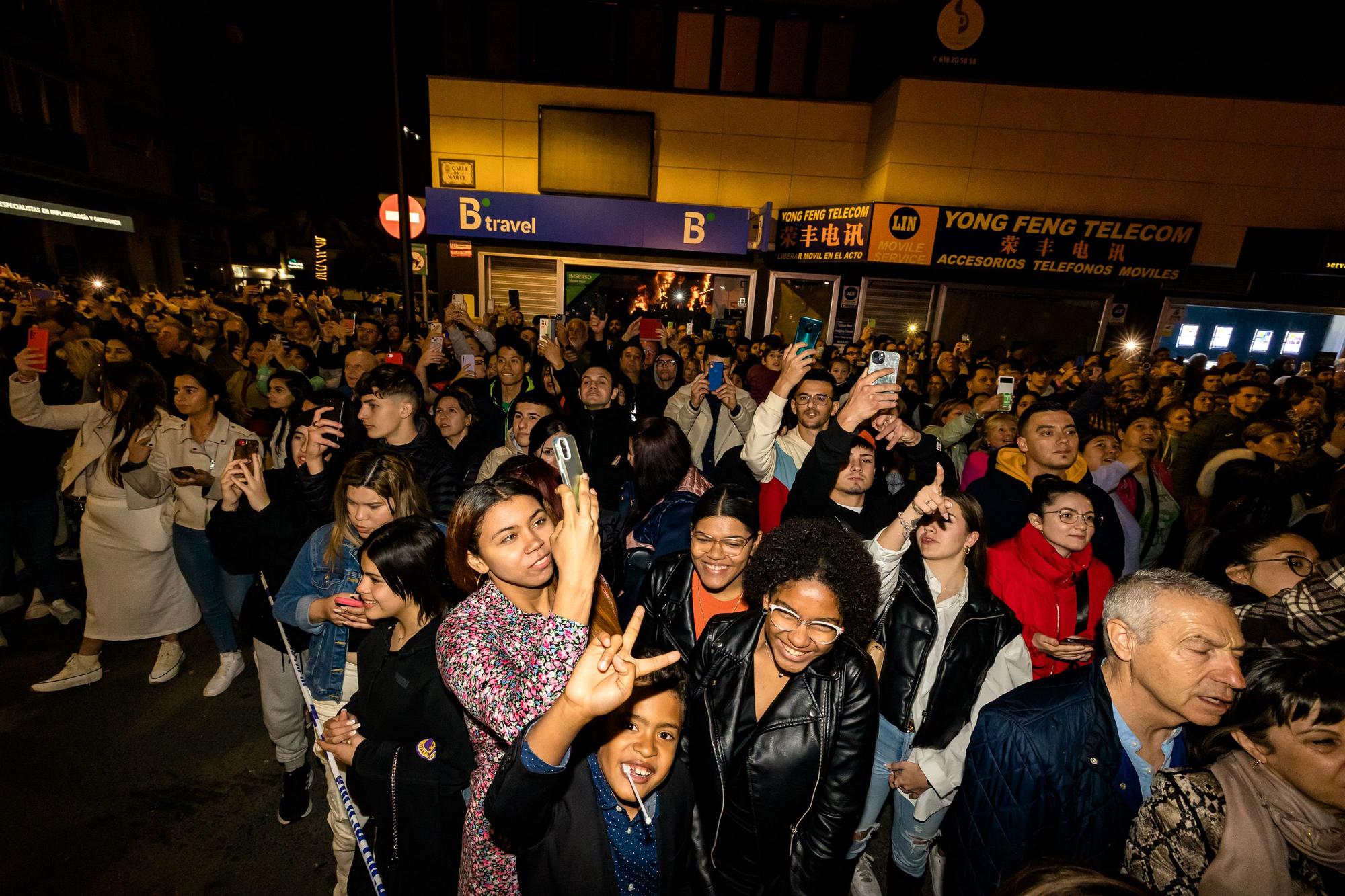 Cremà de la falla Els Tolls