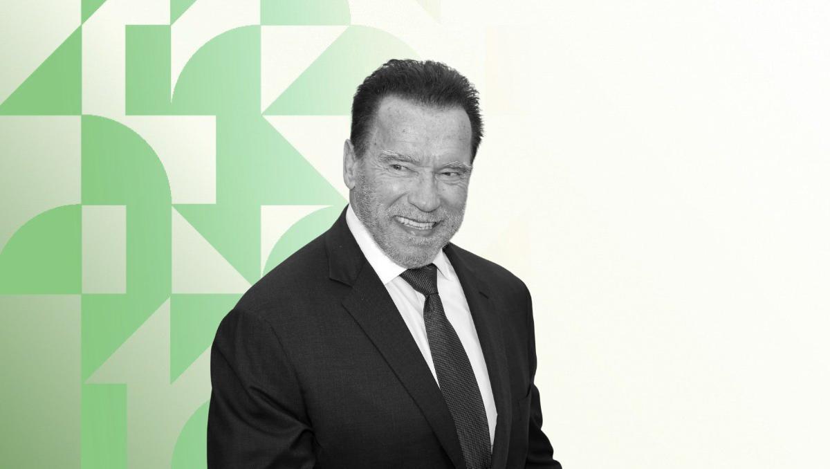 Arnold Schwarzenegger, culturista, actor y exgobernador de California.