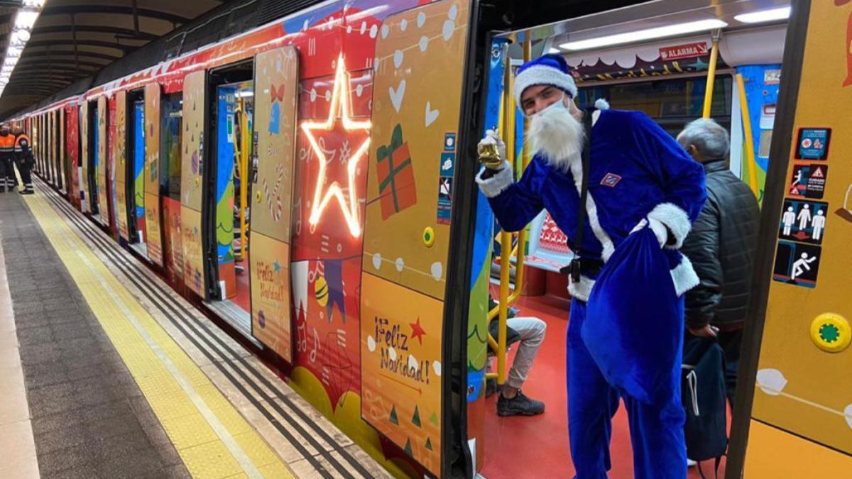 metro navidad madrid