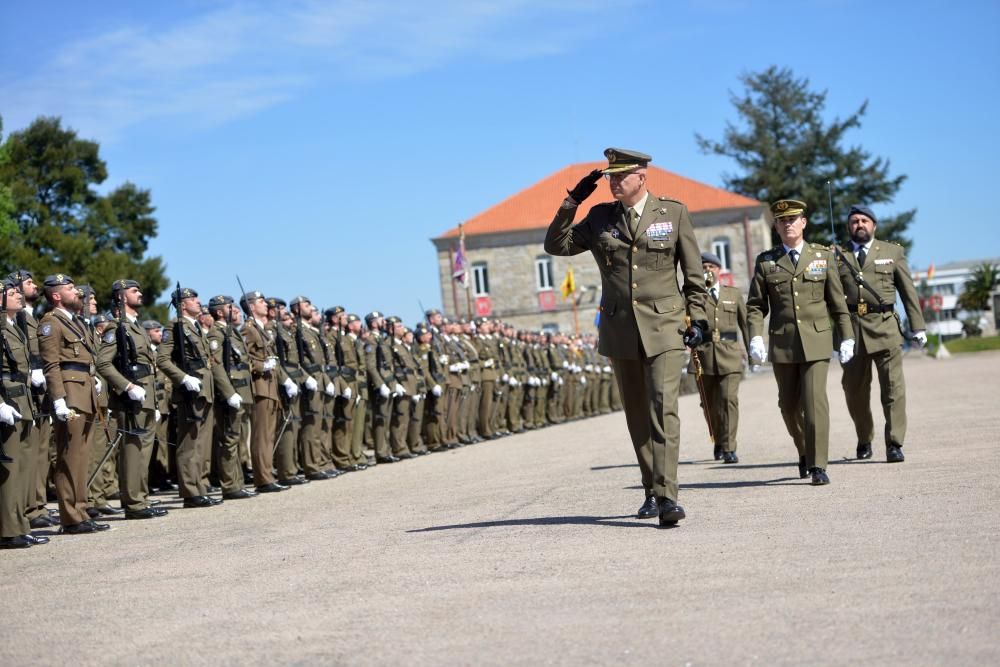 Durante un acto militar que tuvo lugar en la Base General Morillo de Figueirido