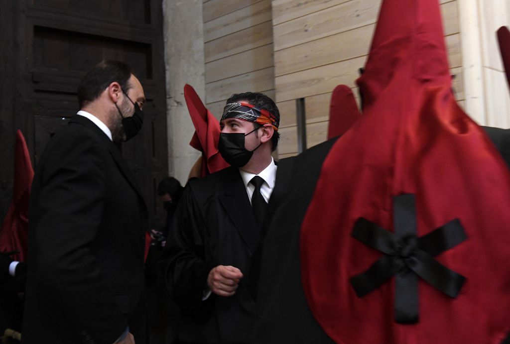 La procesión del Viernes Santo de Murcia, en imágenes