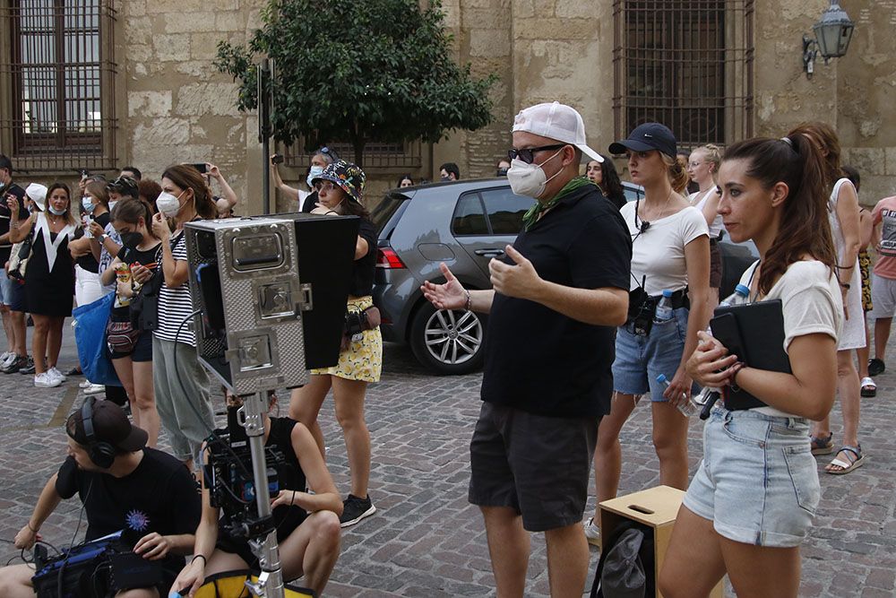 Macarena Gómez rueda en Córdoba