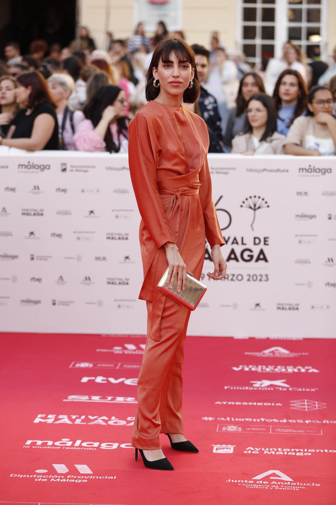 Las imágenes de la alfombra roja de la gala inaugural del 26 Festival de Málaga