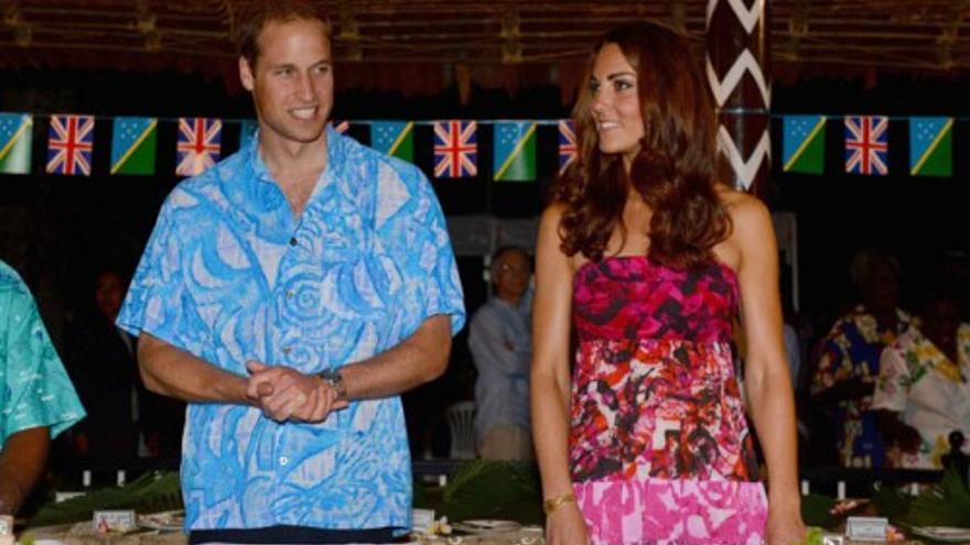 William y Kate siguen su gira por las Islas Salomón