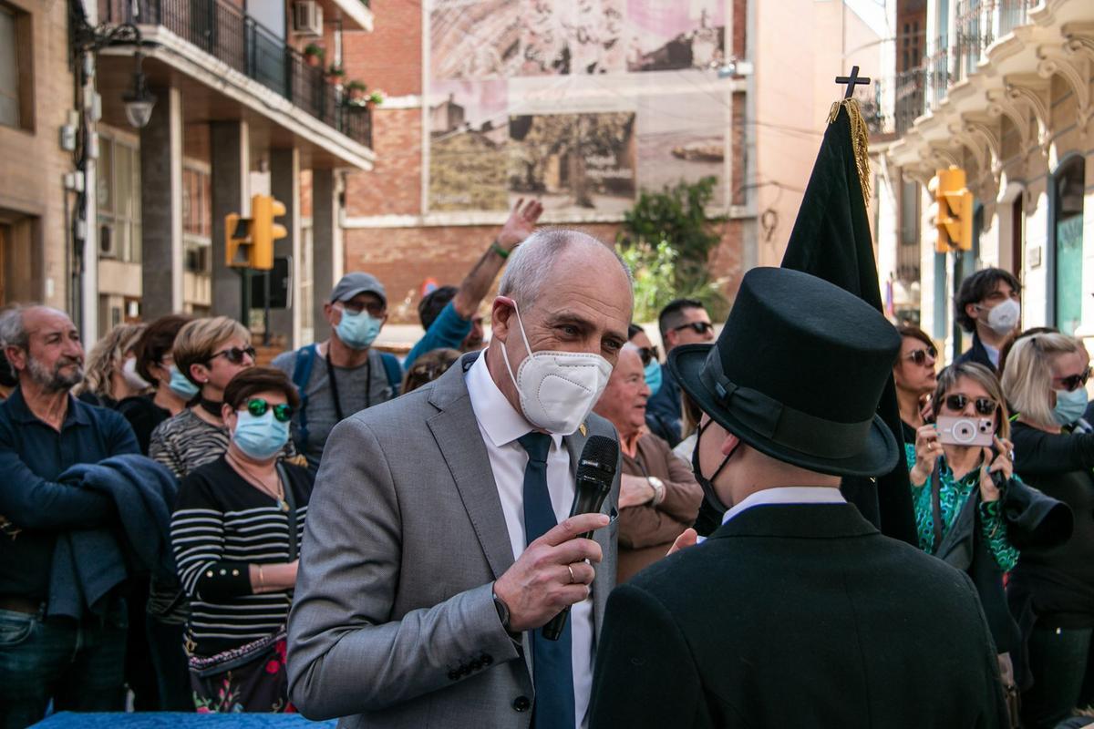 Desfile procesional de los alumnos del colegio Diocesano Oratorio Festivo de Orihuela