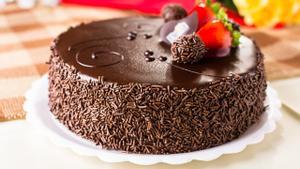 Tarta de chocolate saludable sin horno