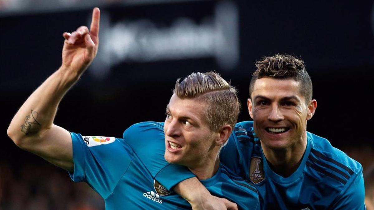 Kroos y Ronaldo anotaron ante la Real Sociedad