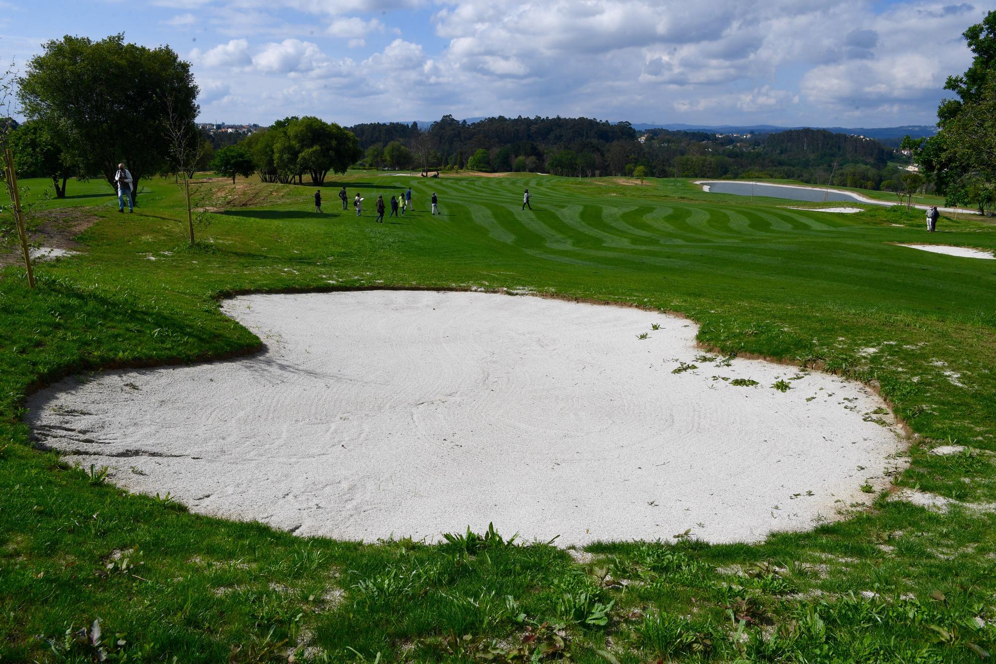 Golf Xaz, primer campo de golf de Galicia que recicla aguas residuales