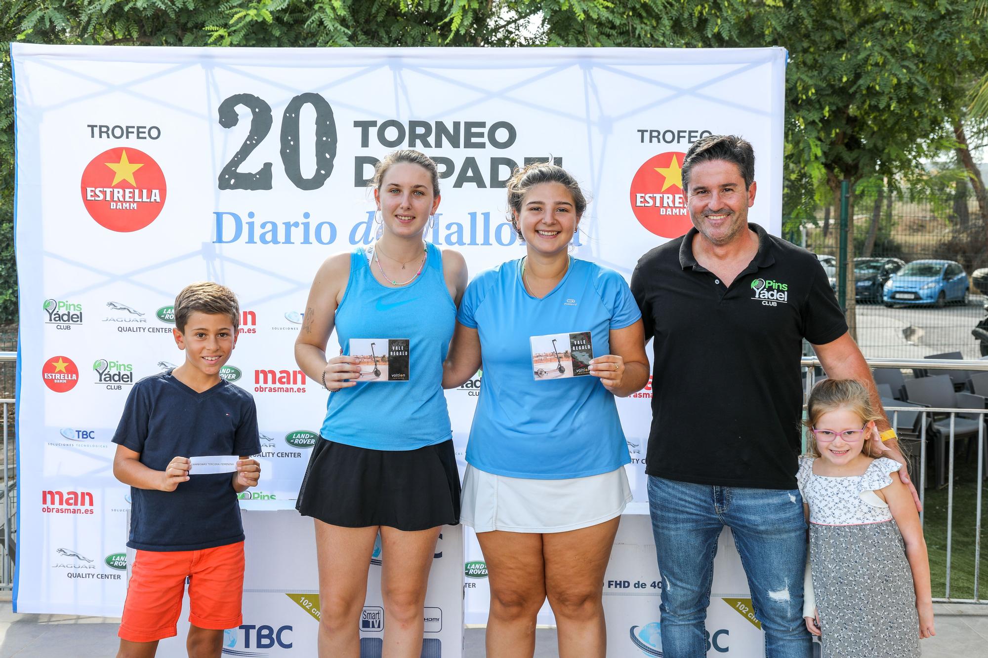 20 torneo Diario de Mallorca: Broche perfecto en Pins Pádel