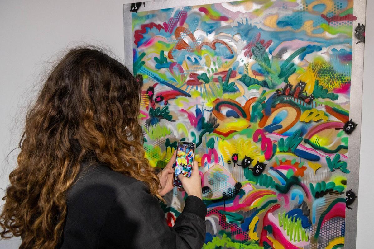 Imagen de la exposición de Edufuzz