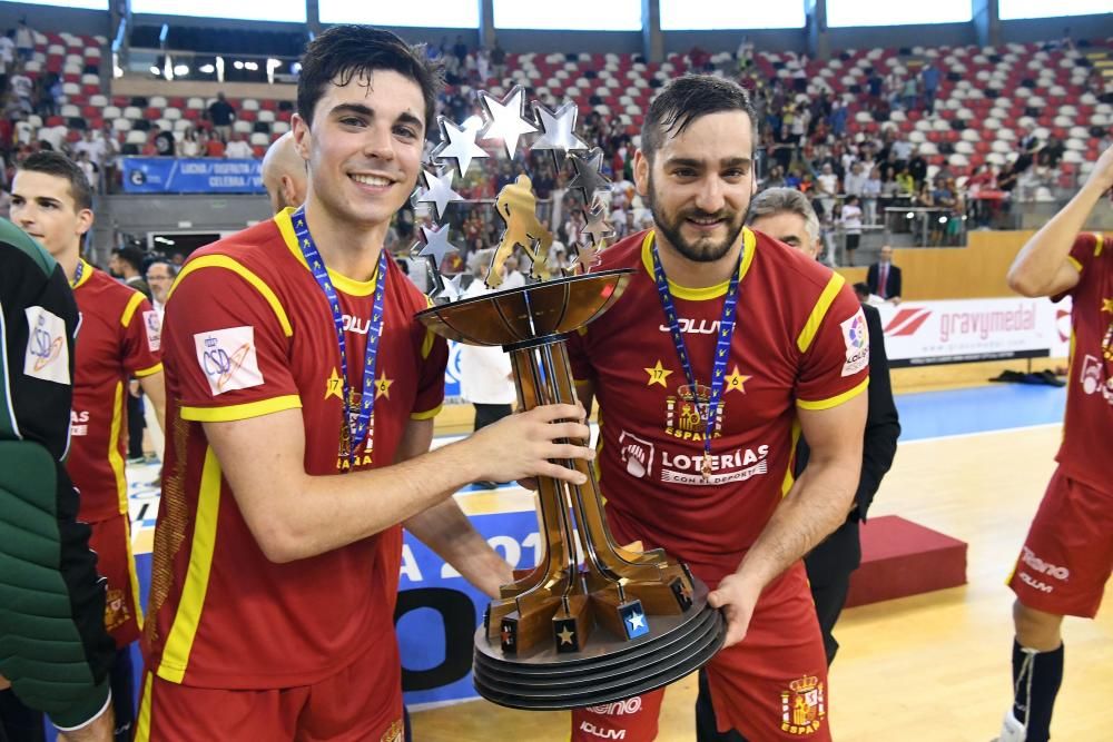 España gana el Europeo de Hockey en A Coruña