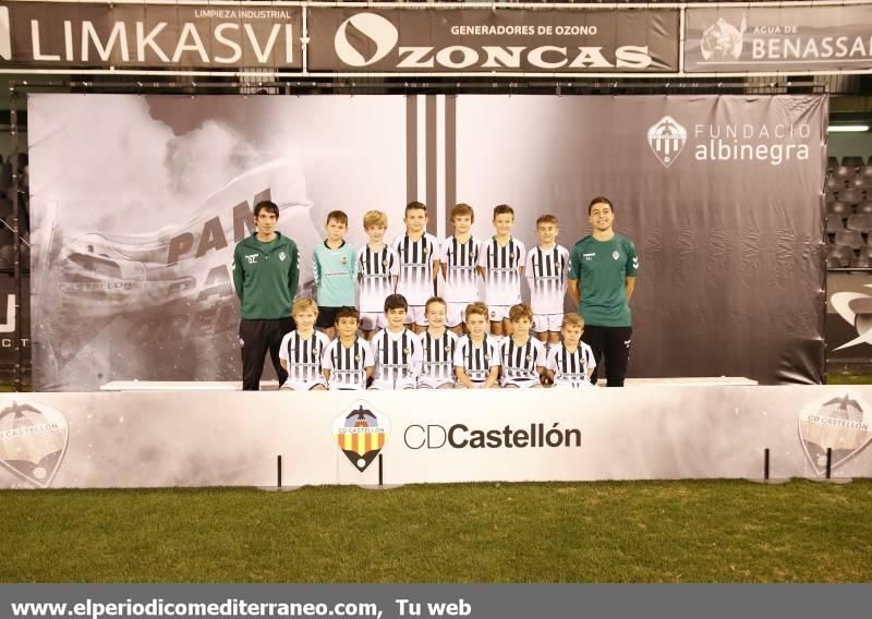 Presentación de la cantera del CD Castellón 2019-20