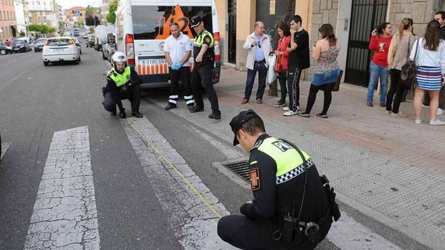 El 100% de los atropellos en Plasencia se producen en pasos de cebra