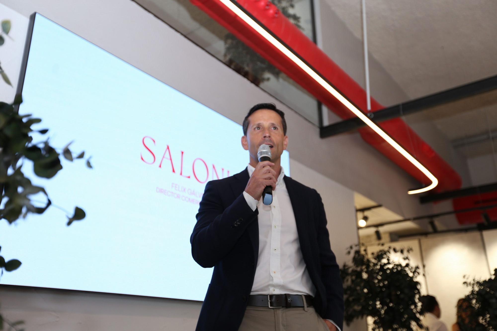 Inauguración de Saloni en Alicante