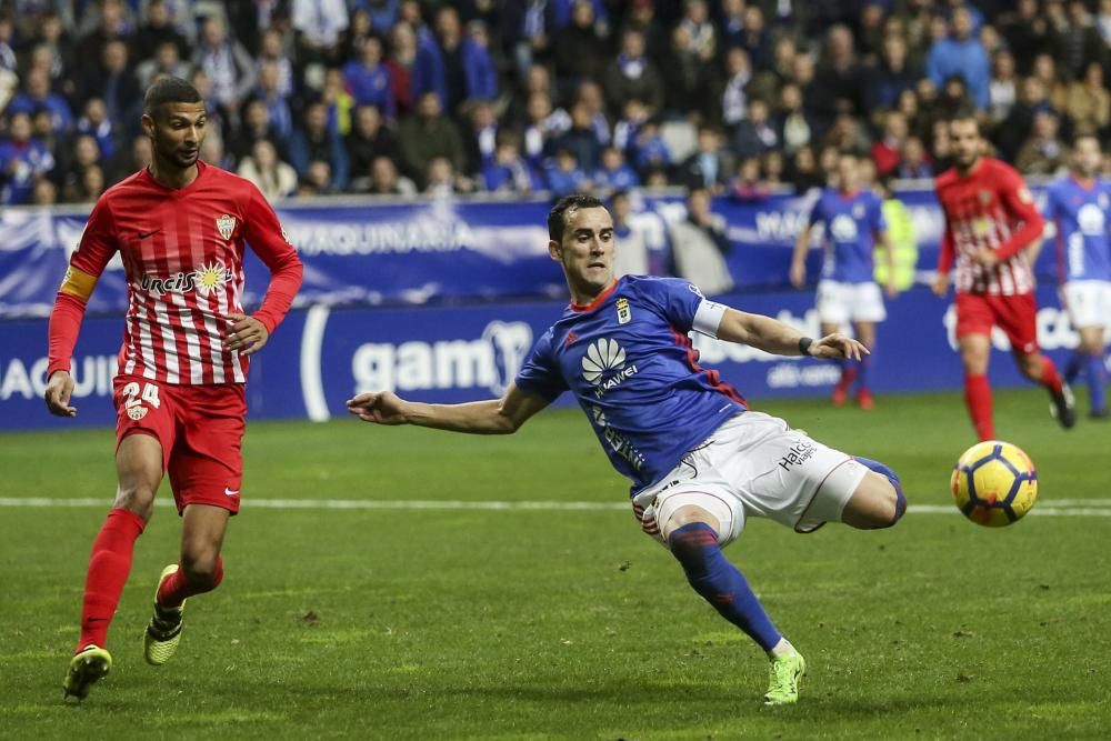 Partido en el Carlos Tartiere entre el Oviedo y el Almería