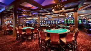 El casino de un hotel Hard Rock en Florida.