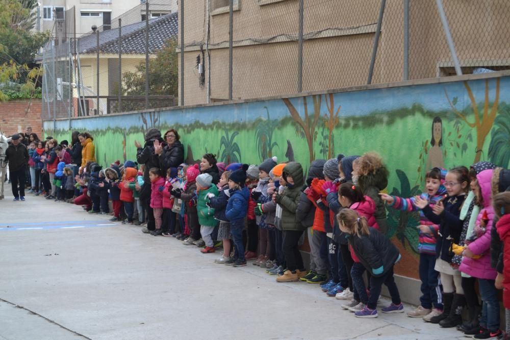 Sant Nicolau a l'escola Mowgli d'Igualada