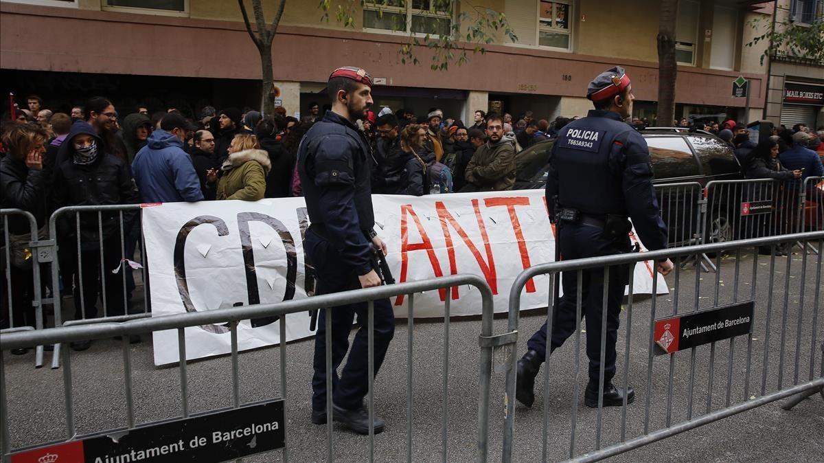 zentauroepp41161275 barcelona 02 12 2017   politica   concetracion de cdrc  dela171202123223