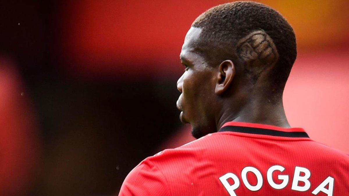 Pogba se une con su peinado al 'Black Live Matters'