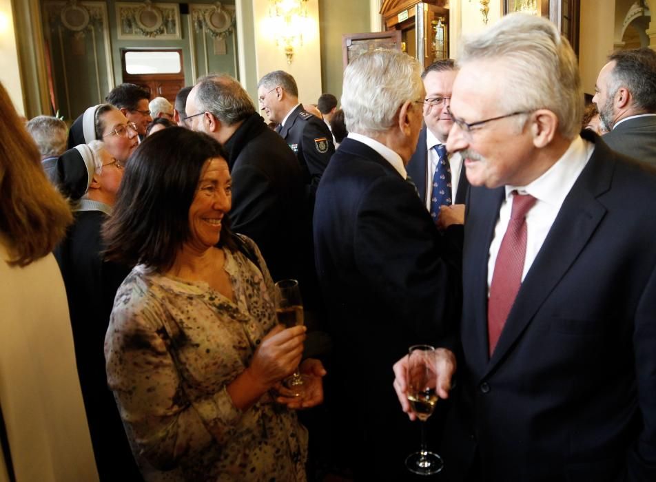 40.º aniversario de la Carta Magna en el Parlamento asturiano