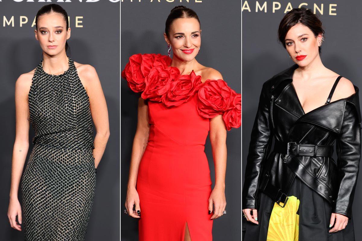 Los looks de Victoria Federica, Paula Echevarría y Blanca Suárez en la fiesta de Navidad de Moët &amp; Chandon