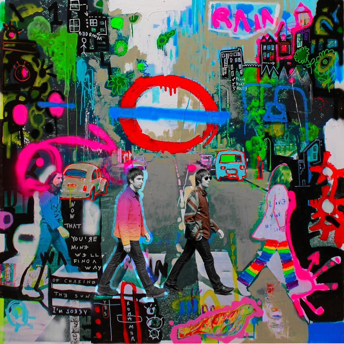 Pintura de la serie "Iconos" de Xavi García