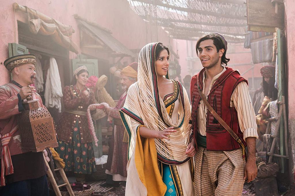 Jasmina y Aladdin en el 'remake' de 'Aladdin'
