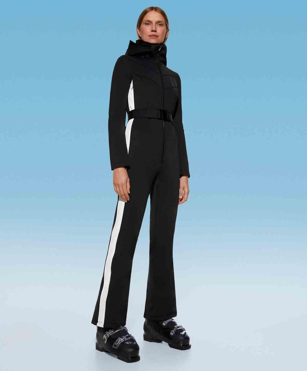 Ski Oysho Pantalon Blanco Pantalón Recto Relaxed Primaloft® Feel