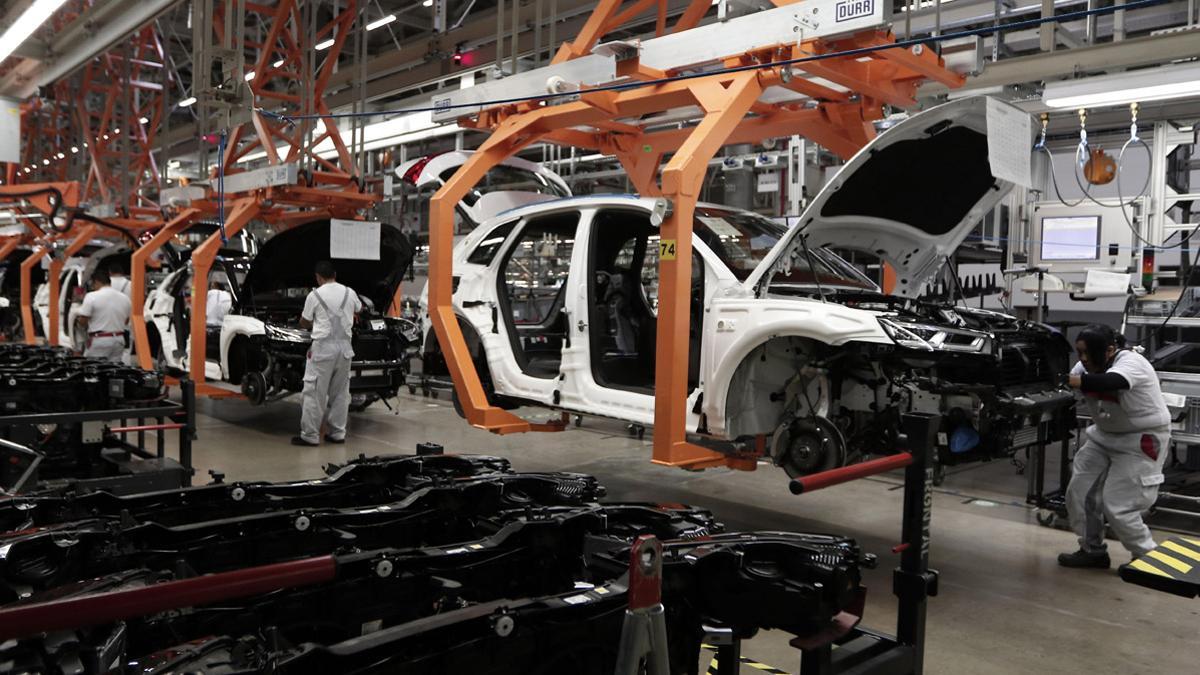 Fábrica de Audi en San José Chiapas (México)