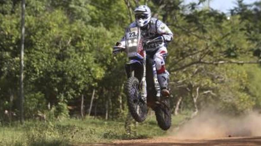 Xavier De Soultrait, primer guanyador del Dakar en motos