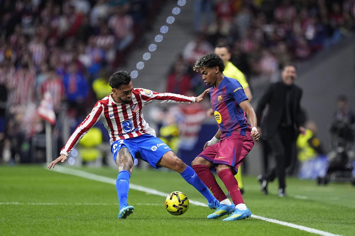 LaLiga: Atlético de Madrid - FC Barcelona, en imágenes.