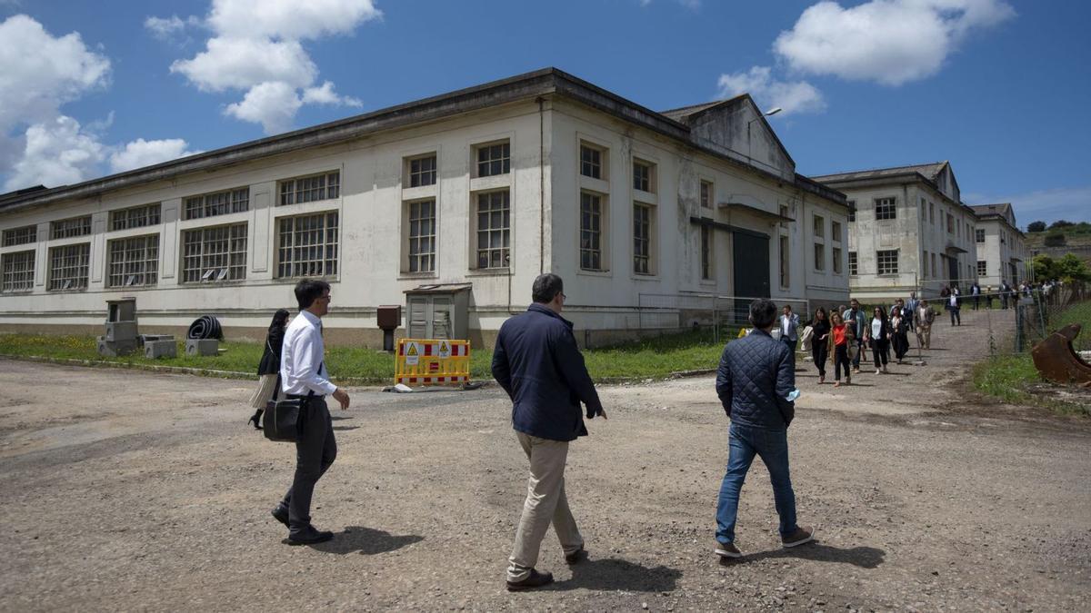 Visita institucional a la Ciudad de las TIC, ubicada en los terrenos de la antigua fábrica de armas.