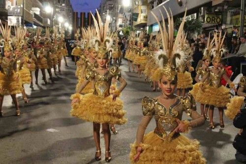 Broche de oro del Carnaval de Aguilas