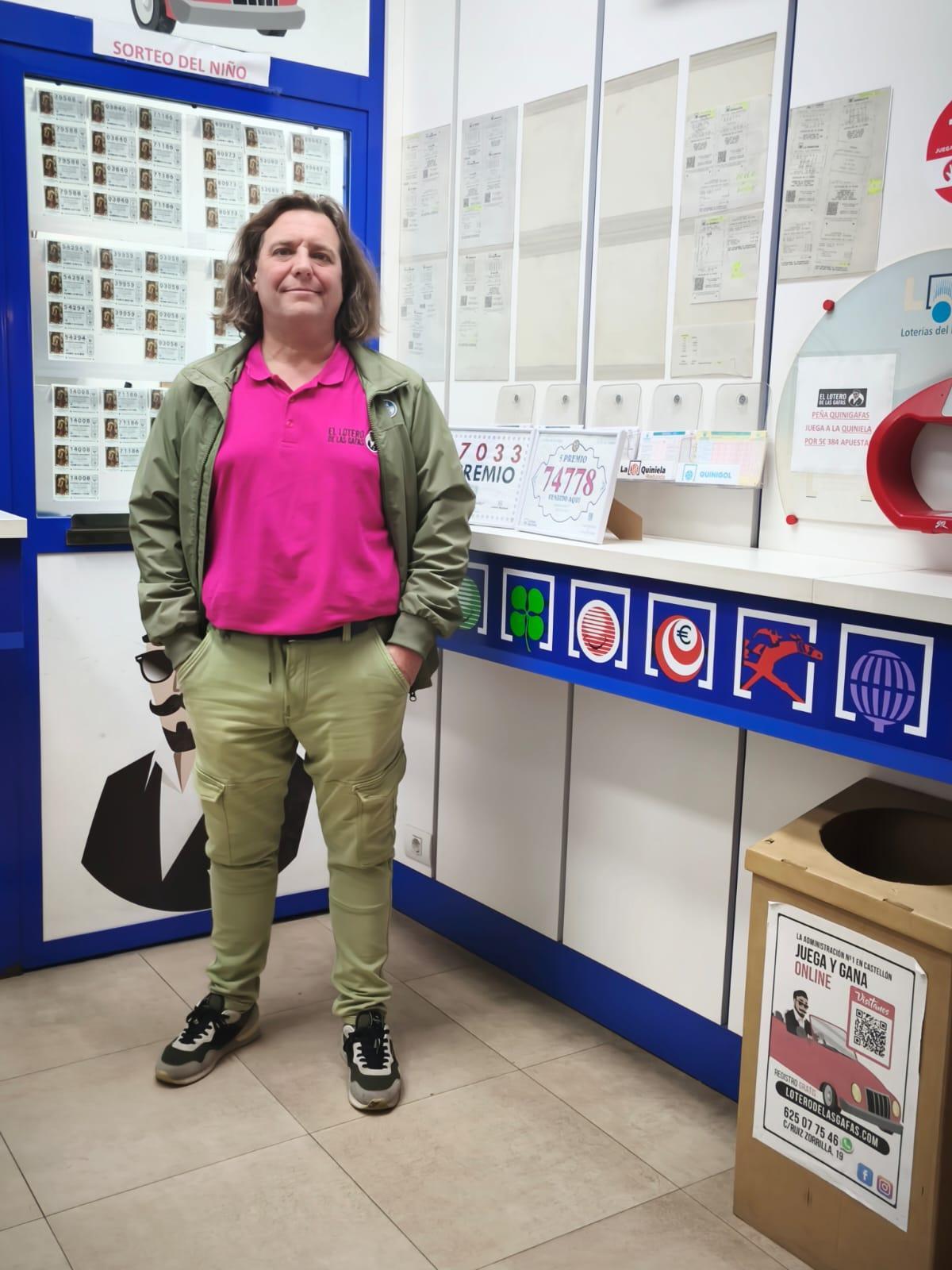 Vicente, empleado de la Administración número 1 de Castelló.