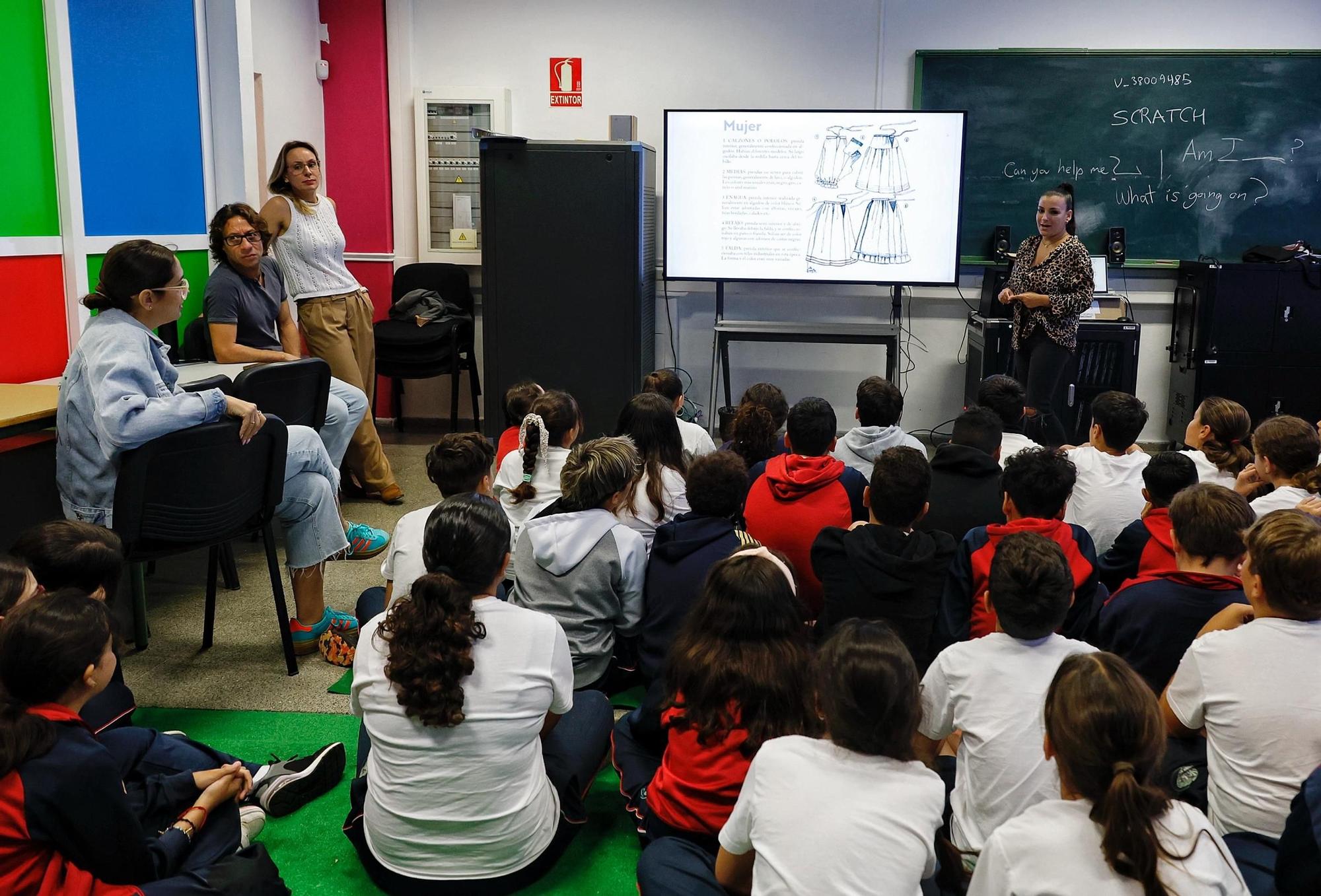 El colegio de El Draguillo prepara el Día de Canarias