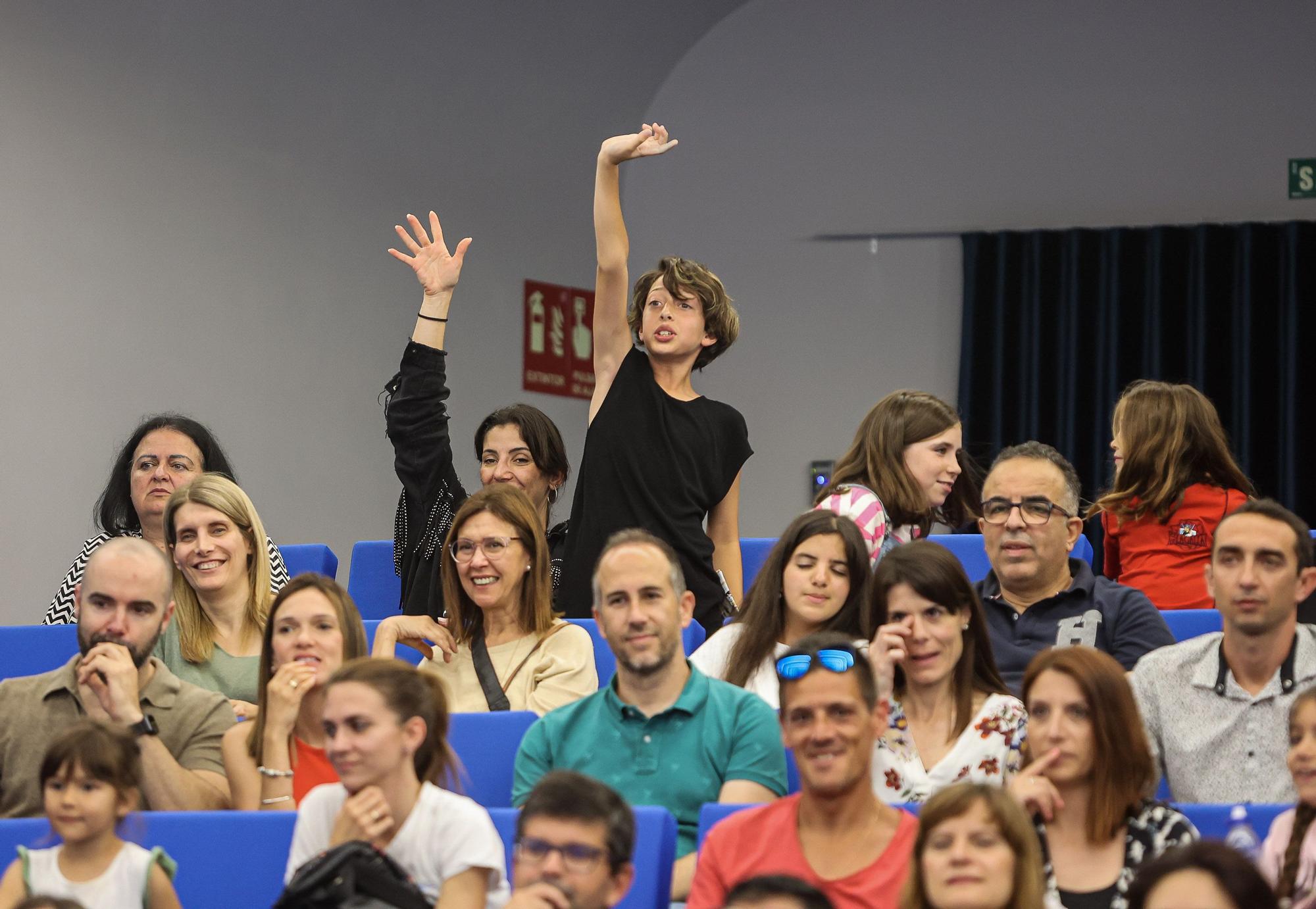 Gala del certamen literario organizado por Coes