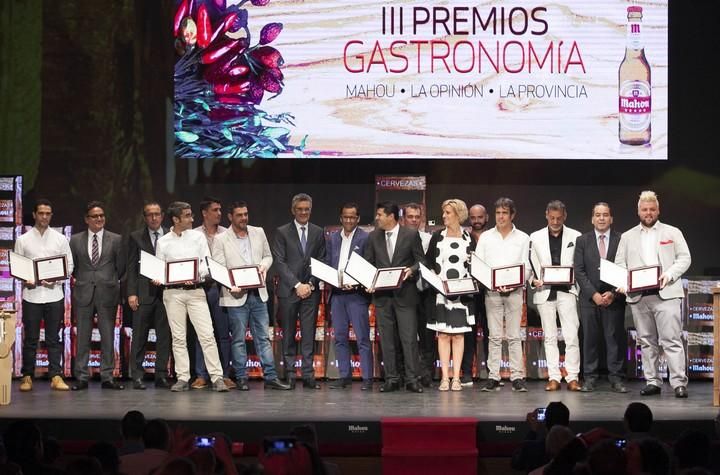 22/06/2016.GASTRONOMIA.Gala de entrega de los III Premios de Gastronomía Mahou La Opinión La Provincia..