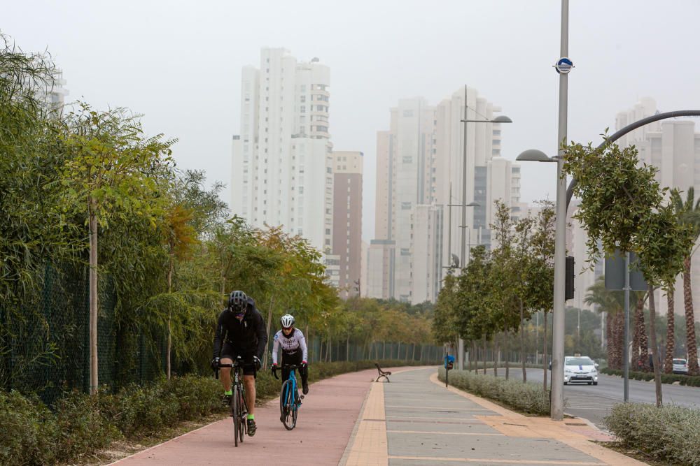 Niebla en Benidorm