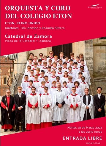 Cartel del concierto de Eton