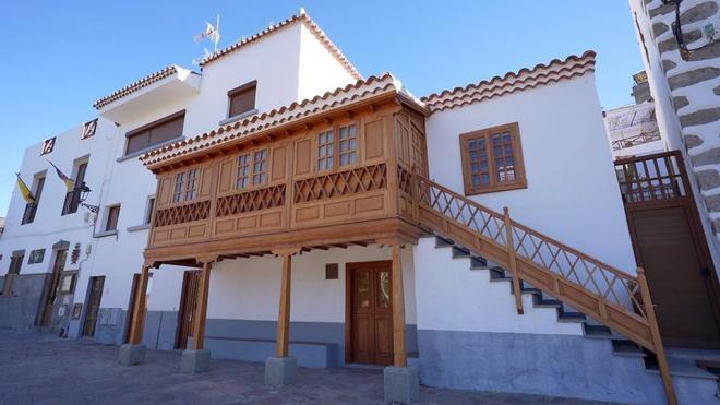 Arquitectura típica canaria en Tejeda