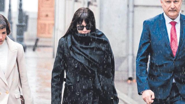 Jésica Rodríguez, a su llegada al Supremo, el pasado jueves.