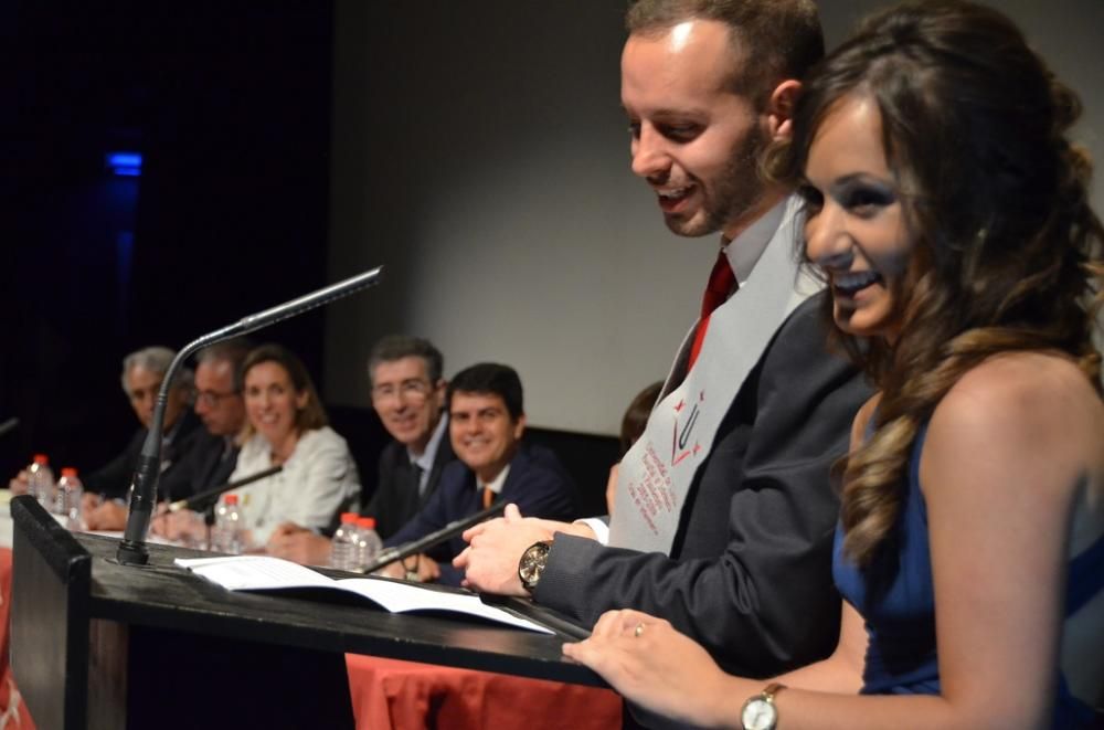 Acte de graduació dels primers infermers de la UdL a Igualada