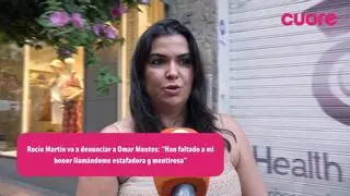 Rocío Martín (quien dice que espera un hijo de Omar Montes) va a poner una denuncia al cantante: "A mi hijo no le voy a negar quien es su padre"